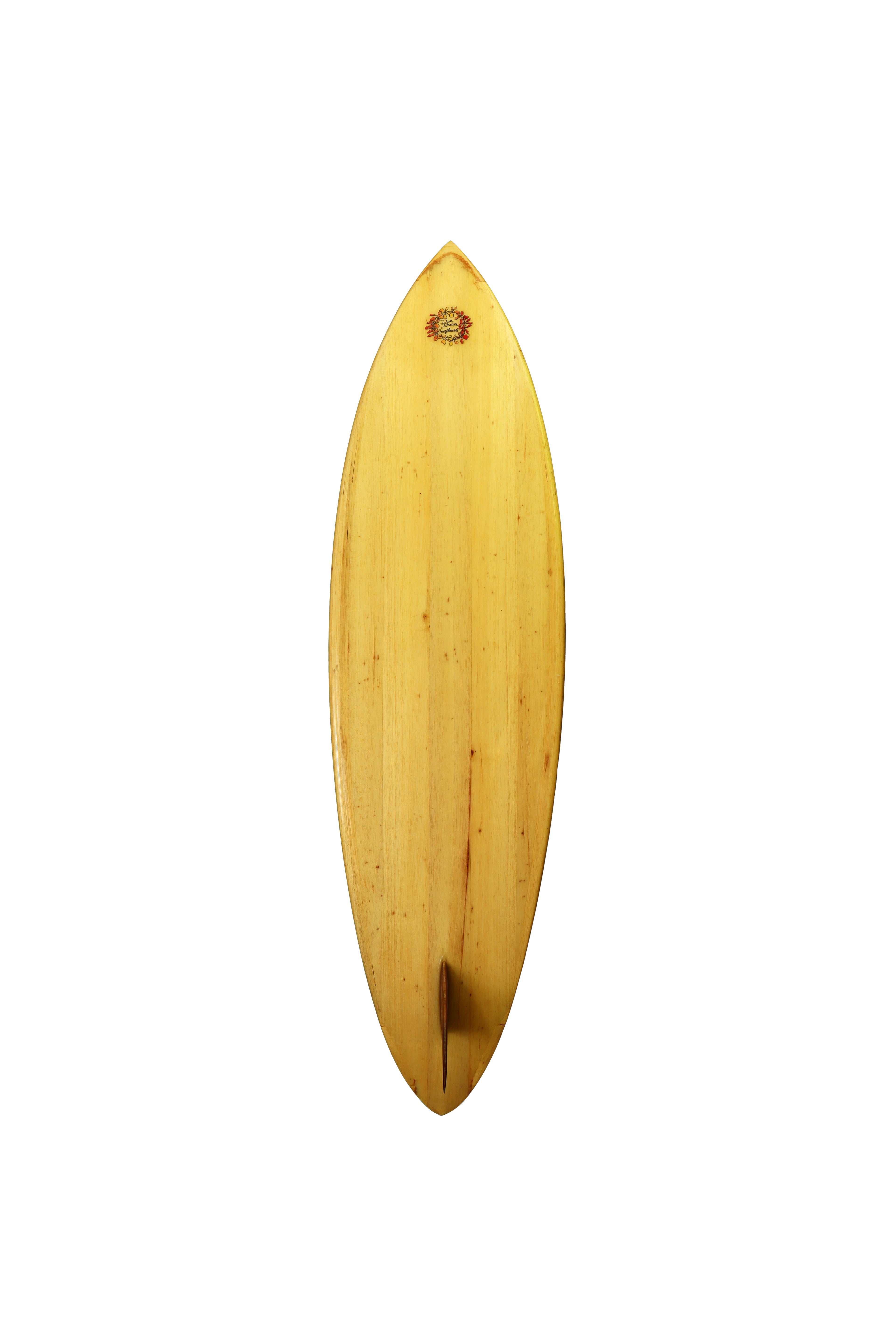 Single fin — 6'0" — Balsa — Dick Brewer
