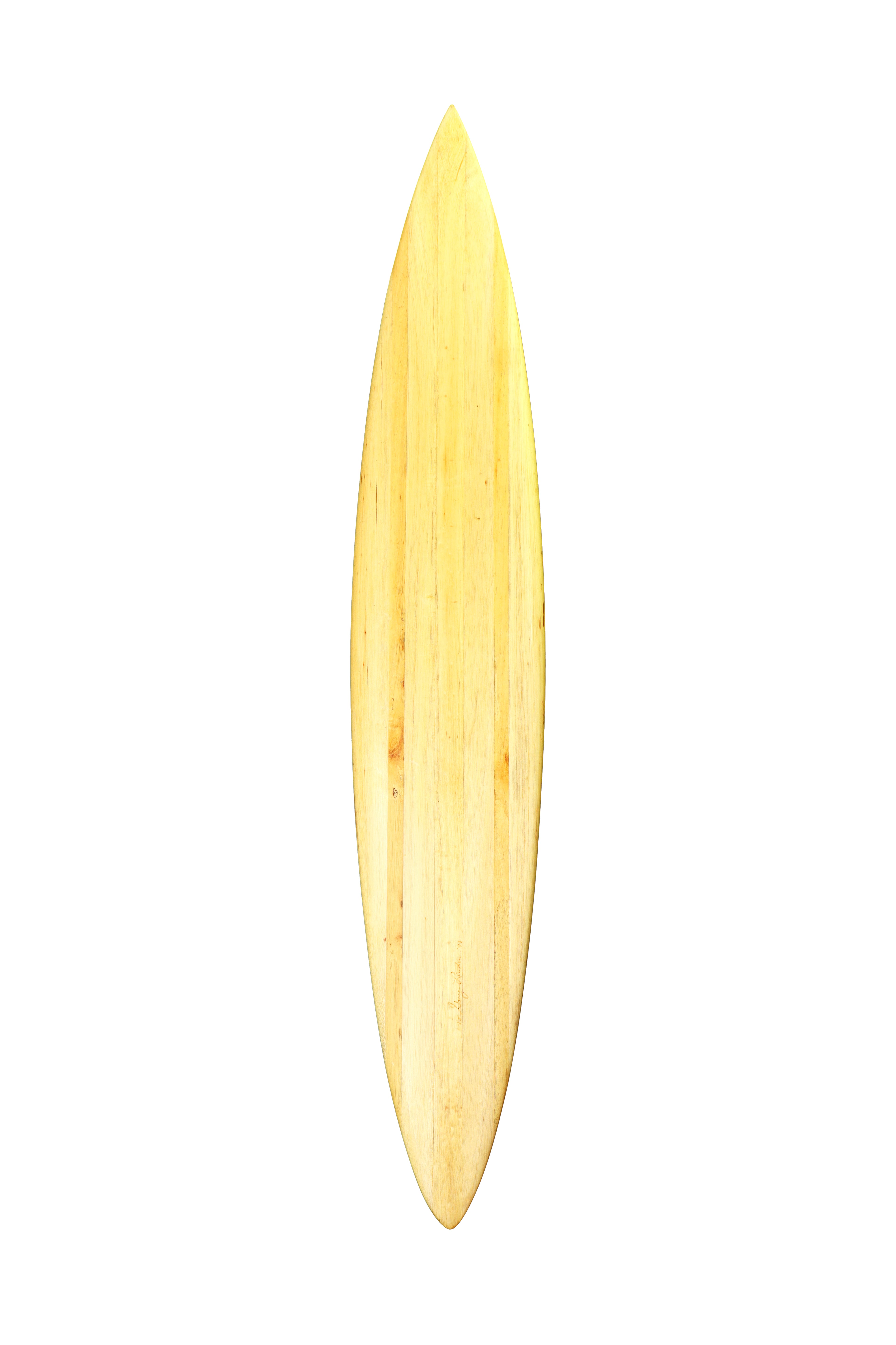 Gun — 9'3" — Balsa — 2+1 Glass On Fins
