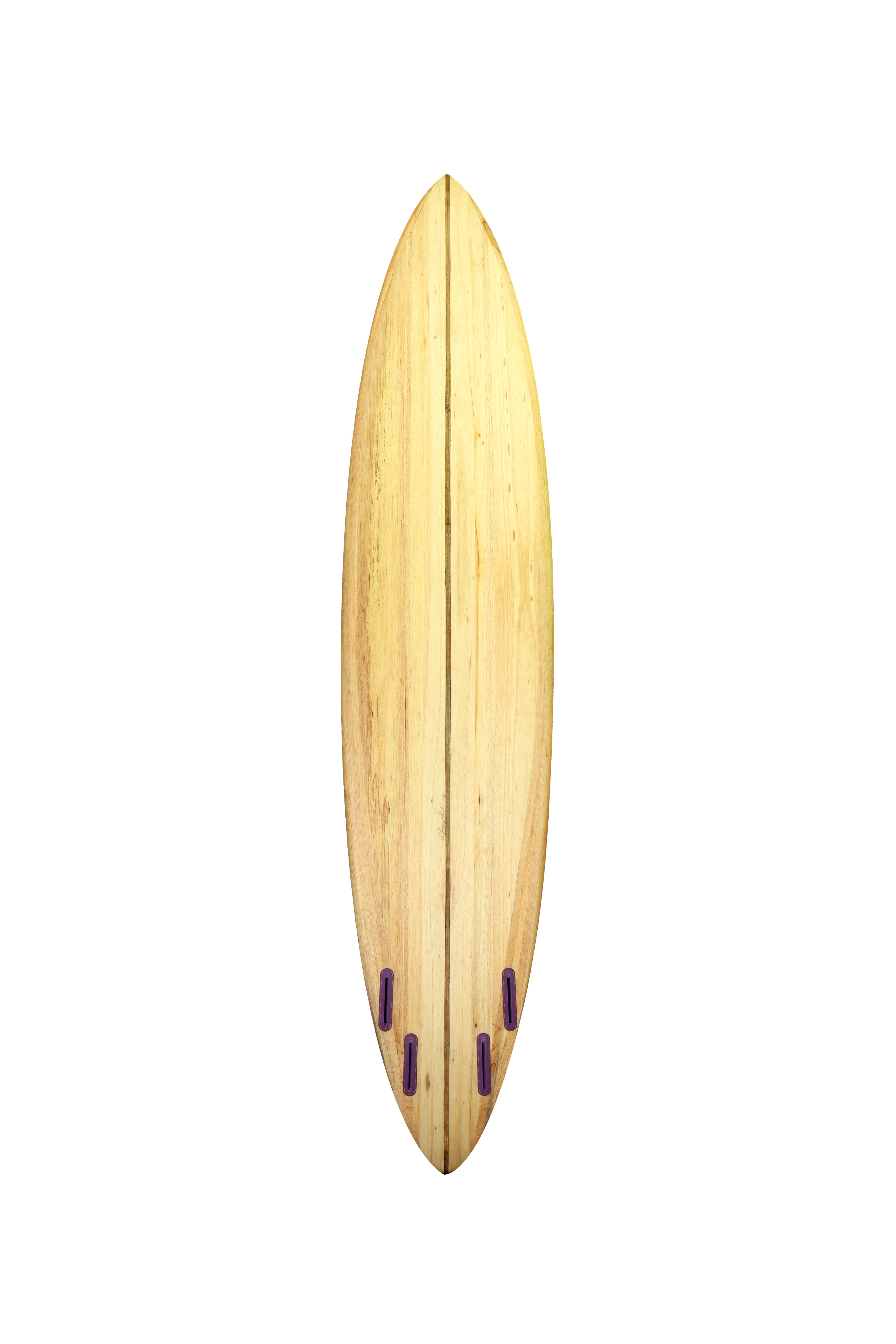 Gun — 8'6" — Balsa — 4 Fin Setup