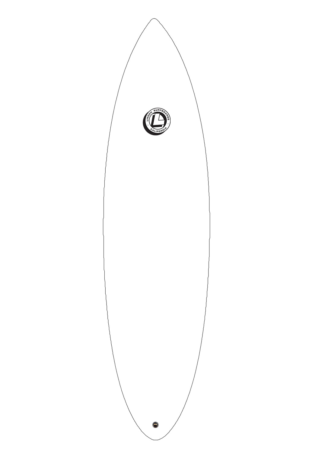 Model 'Saqua' — Custom Shape Surfboard — Polyurethane or Agave