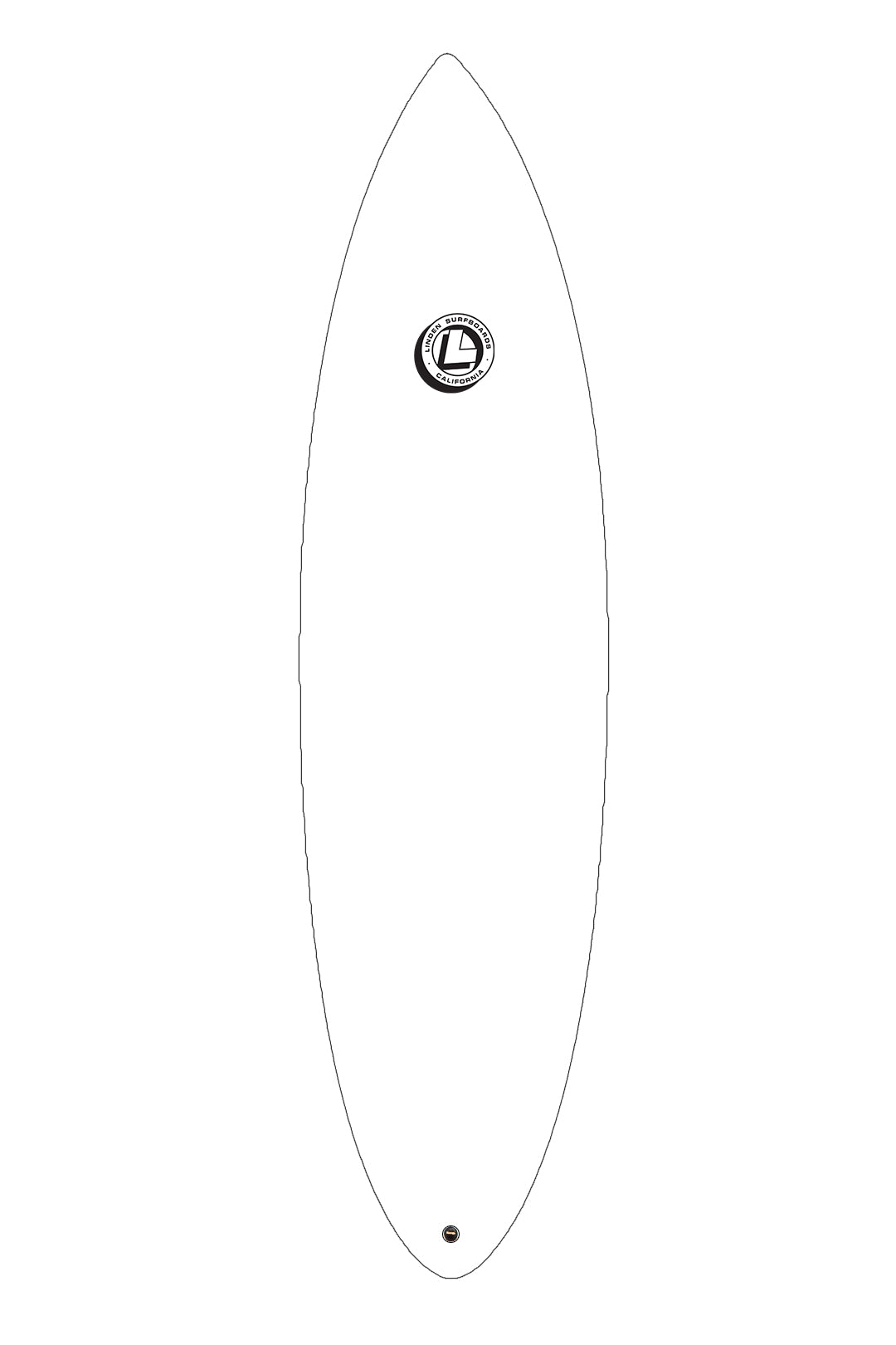 Model 'Saqua' — Custom Shape Surfboard — Polyurethane or Agave